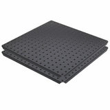 Black Finishline 16" x 16" Square Panels