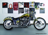 Black Finishline 16" x 16" Square Panels